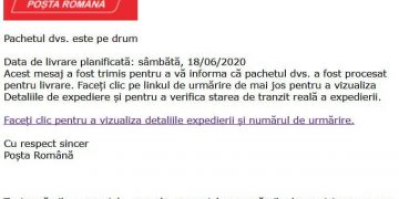 Clienţii Poştei Române, vizaţi de atacuri informatice prin e-mail