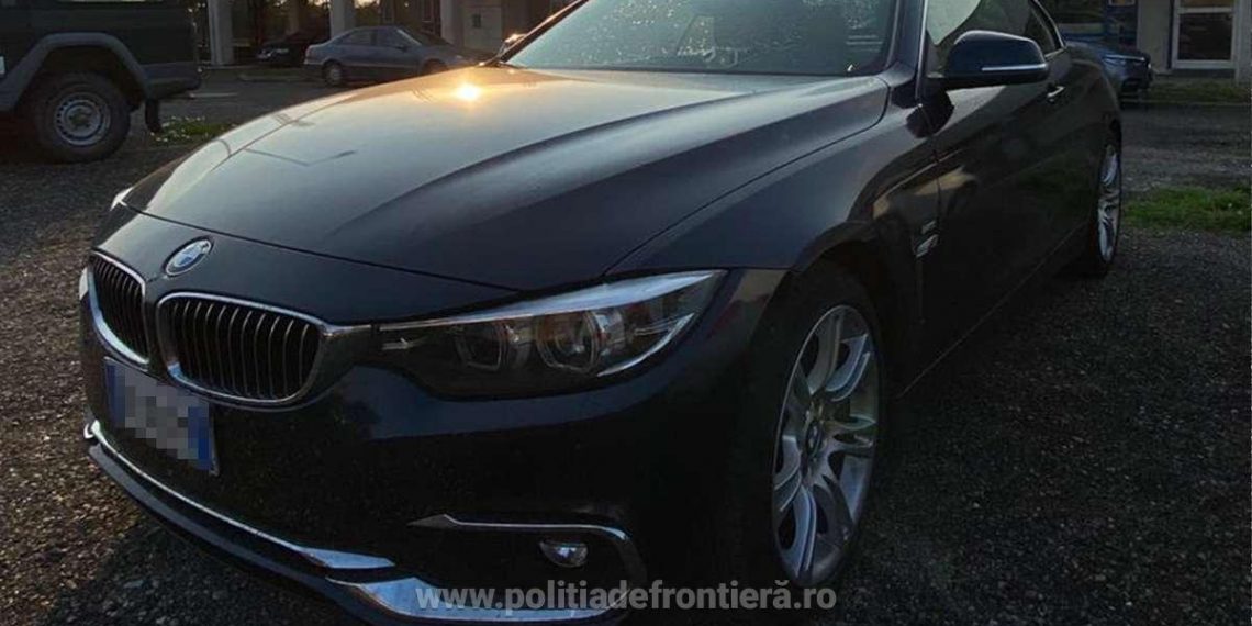 Mașini de lux, căutate în Italia și Ungaria, descoperite în PTF Borș