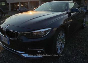 Mașini de lux, căutate în Italia și Ungaria, descoperite în PTF Borș