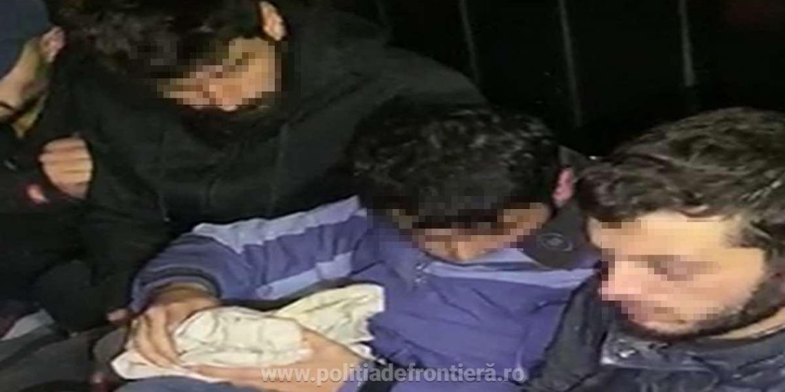 VIDEO. Ascunși printre piese auto, 21 de sirieni și palestieni încercau să ajungă ilegal în Occident