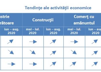 Creșteri ale producției în industrie și scăderi ale prețurilor în servicii. Cum văd managerii economia României în vara lui 2020