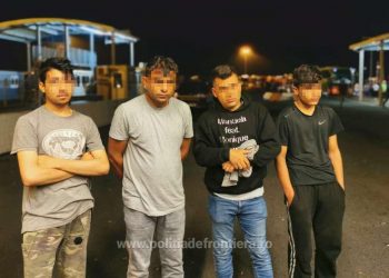 16 sirieni și afgani, descoperiți la granița cu Ungaria, printre canapele încărcate în două camioane