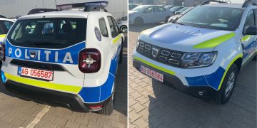 Cum arată noile Dacia Duster ale Poliției Române | Au pilot automat și 100 de cai putere