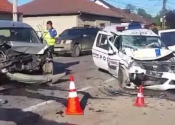 Șoferiță acuzată că a provocat un accident în care au fost RĂNIȚI GRAV trei polițiști care tocmai capturaseră un urmărit | Ancheta a durat 4 ani
