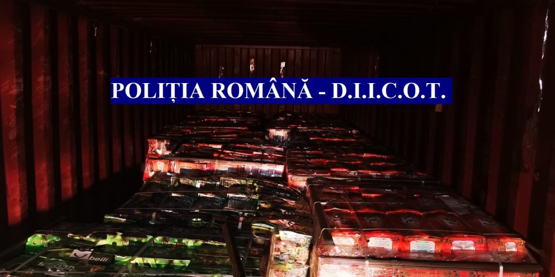 Cea mai mare CAPTURĂ de pastile de captagon și hașiș din istoria DIICOT și a Poliției Române valorează 60.000.000 de euro