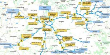Care sunt culoarele de tranzit prin Ungaria spre țările din vestul Europei