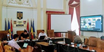 Instructaj prin videoconferință, cu ajutorul STS, al președinților și locțiitorilor de secții de votare din Bihor