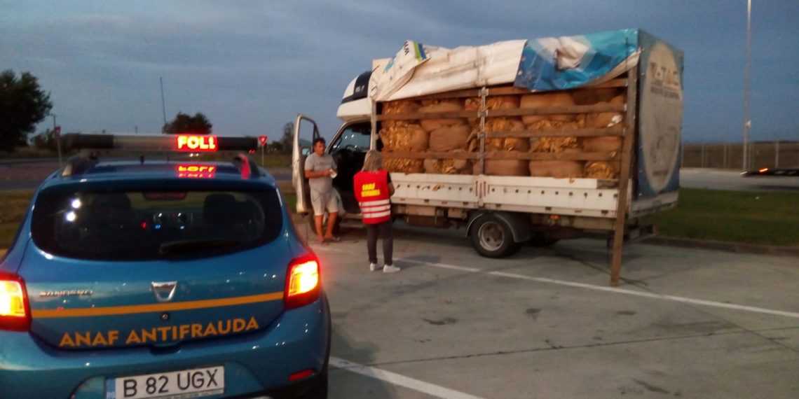 Un transport CLANDESTIN de tutun care urma să iasă din țară prin vama Borș, interceptat de inspectorii antifraudă