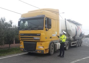 ATENȚIE în trafic | Camioanele și microbuzele, verificate de Poliție în cadrul unei acțiuni la nivel european