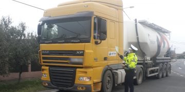 ATENȚIE în trafic | Camioanele și microbuzele, verificate de Poliție în cadrul unei acțiuni la nivel european