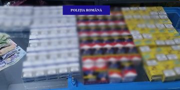 Aproape 4.000 de țigări netimbrate, confiscate dintr-un magazin din Aleșd