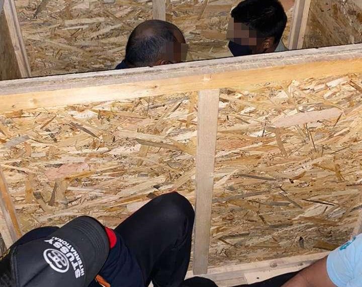 ”Invazie” la granița de vest. 70 de migranți au fost găsiți în trei autotrenuri și un microbuz