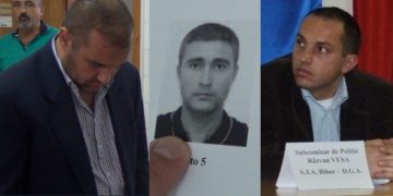 Filmare INCREDIBILĂ | Denunțătorul din dosarul Marinel Marți îl identifică pe finul comisarului-șef Alexandru Nuțiu, de la DGA Bihor, ca fiind polițistul corupt din PTF Borș