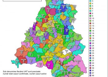47 de localități din Bihor sunt în scenariul roșu | Oradea a ajuns la o incidență a cazurilor de COVID-19 de 7,73 la mie