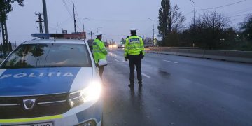 VIDEO. Razie pe șoselele din Oradea | Transporturile de persoane și de mărfuri, verificate de polițiști