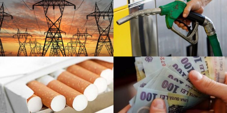Ce aduce 2021 | SCUMPIRI la electricitate, combustibili și țigări, salarii înghețate și alocații mărite