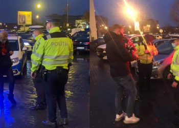 Corona-acțiuni ale Poliției în centrele comerciale din Oradea | Zeci de persoane au fost legitimate