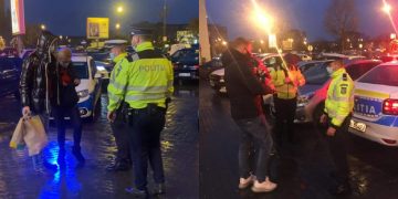 Corona-acțiuni ale Poliției în centrele comerciale din Oradea | Zeci de persoane au fost legitimate