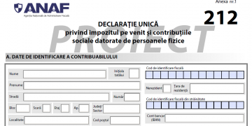 Ce trebuie să știe AVOCAȚII despre noul formular 212 – DECLARAȚIA UNICĂ privind impozitul pe venit și contribuțiile sociale datorate de persoanele fizice