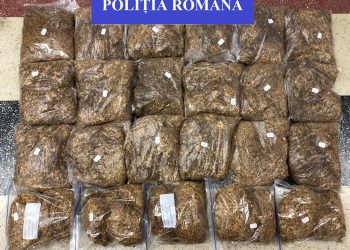 11 kilograme de tutun pentru fumat, confiscat de polițiștii din Marghita de la un localnic de 68 de ani