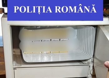 Bihorean prins cu țigări de contrabandă în frigider
