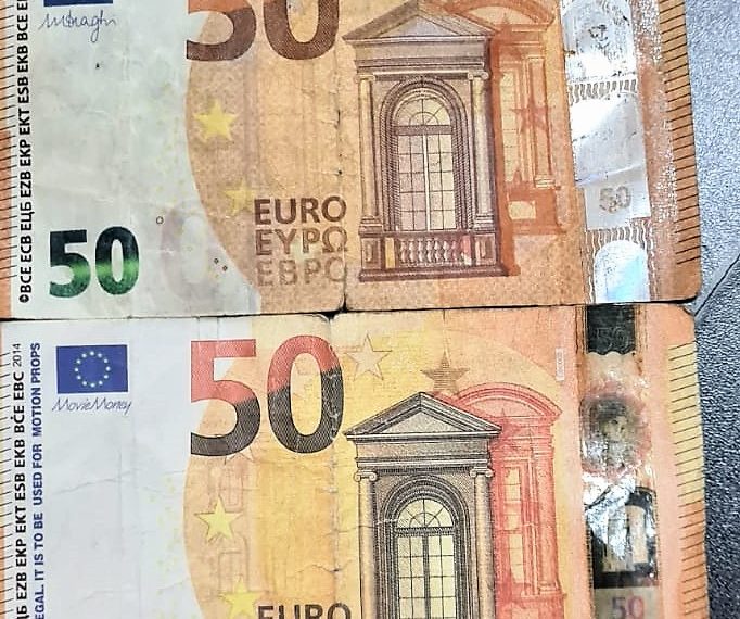 Un bărbat care încerca să schimbe euro falși în Gara din Oradea, prins de un jandarm aflat în timpul liber