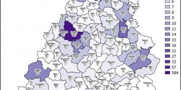 Peste 11.000 de cazuri COVID în Oradea, de la începutul pandemiei | Cele mai multe cazuri active sunt în reședința de județ și în zona Marghita-Valea lui Mihai