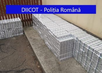 PERCHEZIȚII în cazul unei grupări de contrabandiști | Peste 280.000 de țigări au fost confiscate în cadrul cercetărilor