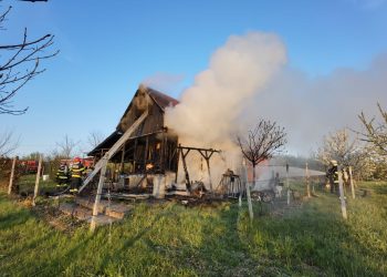 VIDEO. Incendiu lângă Oradea | Focul a cuprins o casă din Săldăbagiu de Munte