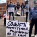 VIDEO. Gojdu protestează | Sute de elevi de la colegiul ”Emanuil Gojdu” au ieșit în curtea școlii pentru a-l susține pe directorul Florin Nicoară, demis de IȘJ Bihor