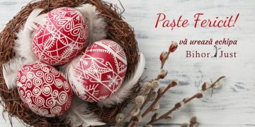 BihorJust vă urează Paște fericit!