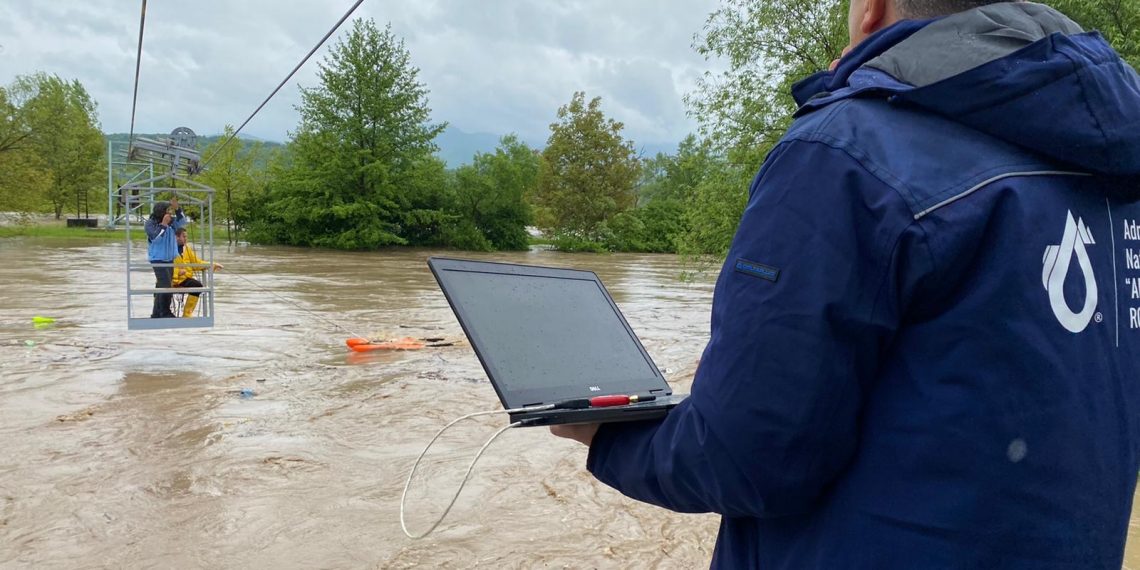 Viituri ISTORICE  în bazinul hidrografic Crișuri | În Beiuș, Crișul Negru a depășit nivelul maxim atins în urmă cu 21 de ani