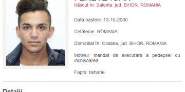 Bihorean dat în urmărire națională pentru tâlhărie, prins pe o stradă din Oradea