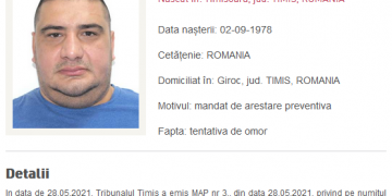 Interlopul care ar fi comandat asasinarea unui jurnalist din Timișoara a fost prins în Italia