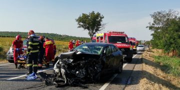 Tragedie pe șosea | Doi morți într-un grav accident, pe DN 19, în Biharia. Printre ei și un copil de 6 ani