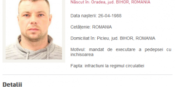 URMĂRIT internațional, prins de polițiștii bihoreni | Condamnat pentru spargeri de localuri, a fost trimis la pușcărie după ce a condus fără permis