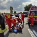 FOTO-VIDEO. Accident mortal pe DN 19E, între Marghita și Biharia | O persoană a murit în urma ciocnirii a două autoturisme. Alte 4 pasageri sunt răniți