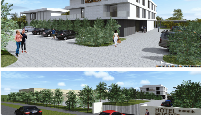 Un business hotel va fi construit în Parcul Industrial I din Oradea | Subsolul Palatului Baroc va fi amenajat ca spațiu de ”co-working”