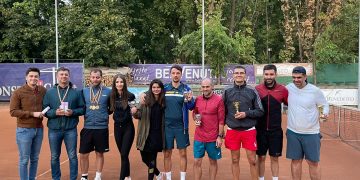 Judecătorul Levente Antik, de la Curtea de Apel Oradea, încă o victorie în finala Cupei Justiției la tenis de câmp | Doi avocați bihoreni au câștigat întrecerea de dublu