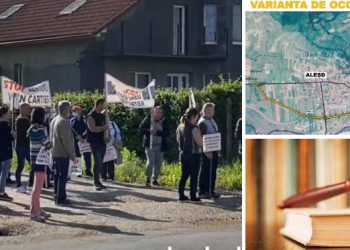 Lovitură în cazul controversatului proiect al centurii orașului Aleșd | Curtea de Apel Oradea a suspendat hotărârea de CL prin care s-a avizat traseul șoselei ocolitoare a localității
