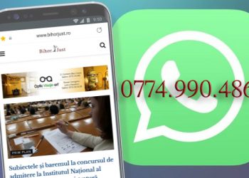 Știrile BihorJust.ro vin pe WhatsApp | Newsletter GRATUIT, la numărul de telefon 0774.990.486