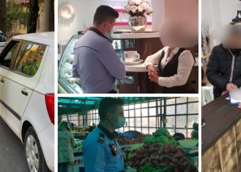 FOTO | Acțiuni ale Poliției pentru informarea orădenilor în legătură cu noile restricții anti-COVID