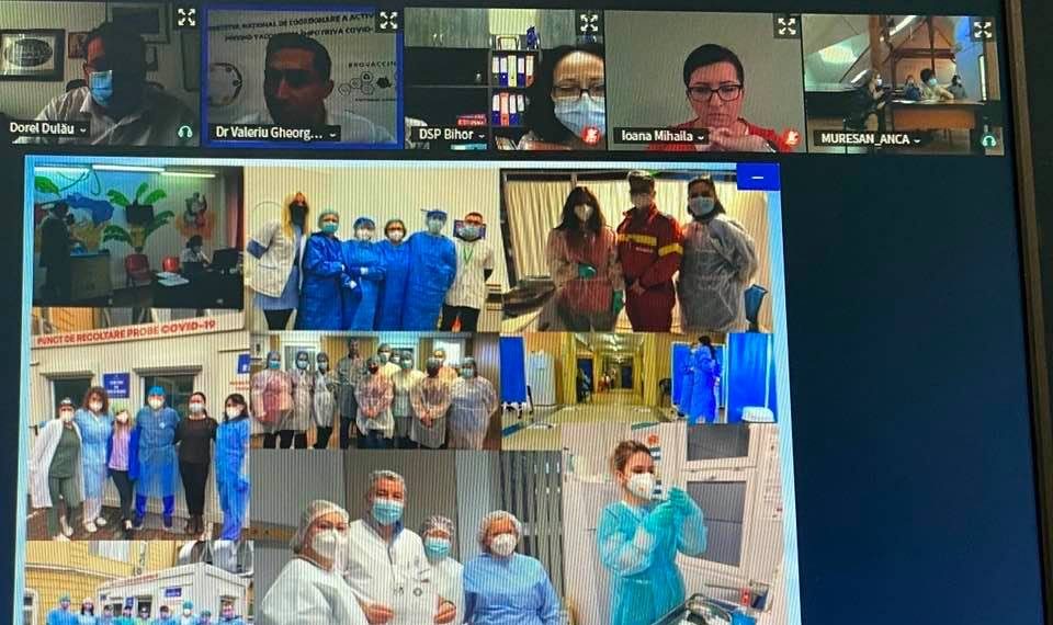 Imunizarea anti-COVID, discutată în cadrul unui webinar organizat de DSP Bihor | Coordonatorul campaniei naționale de vaccinare și un fost ministru al Sănătății, printre invitați