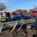VIDEO-FOTO. Șase persoane, implicate într-un accident pe DN 79 | Un copil a murit după ce un microbuz și autoturism s-au ciocnit la ieșirea din Oradea spre Nojorid