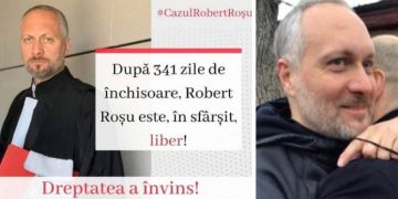 Primul mesaj al avocatului Robert Roșu, după eliberare: „Am crezut mereu în justiție”