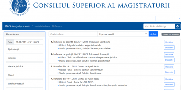 A fost lansat postalul ReJust | Aplicația oferă acces gratuit la peste 26 de MILIOANE de hotărâri pronunțate de instanțele din România