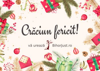 BihorJust vă urează Crăciun fericit, cu sănătate și împliniri!