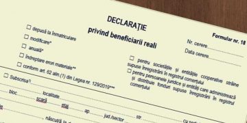 Noua lege pentru depunerea declaraţiei privind beneficiarii reali, oficializată