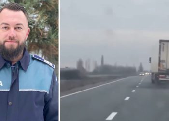 Povestea polițistului bihorean care a evitat o tragedie | Alin Laza l-a oprit pe șoferul de TIR care conducea mort de beat între Oradea și Salonta