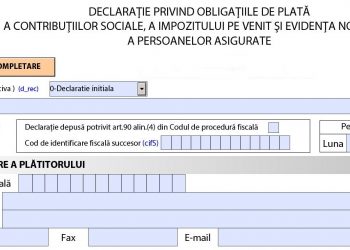 Ministerul Finanțelor propune modificări la formularul 112